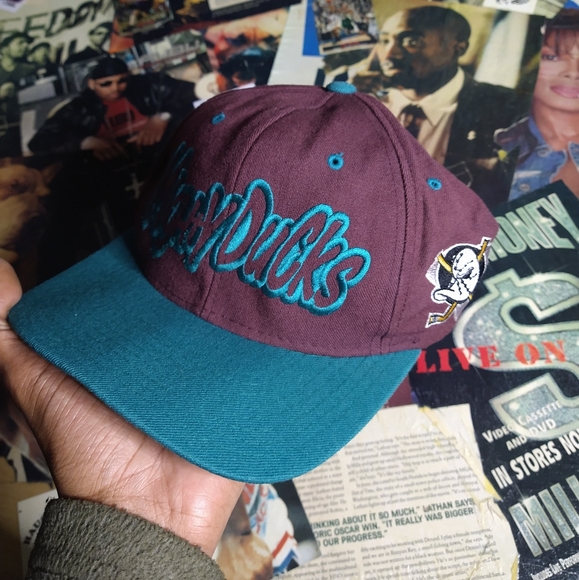 Mighty Ducks Starter Snapback Hat 